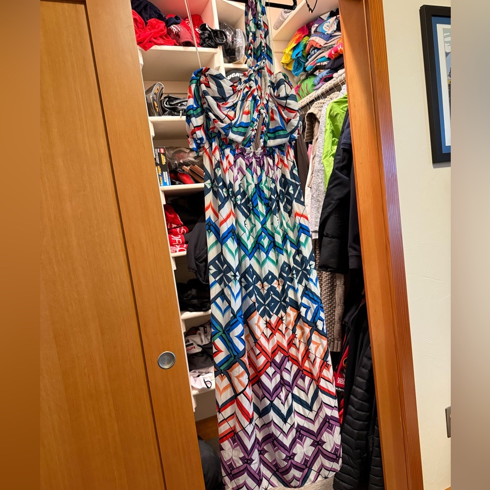 Anthropologie Multicolor Maxi Dress